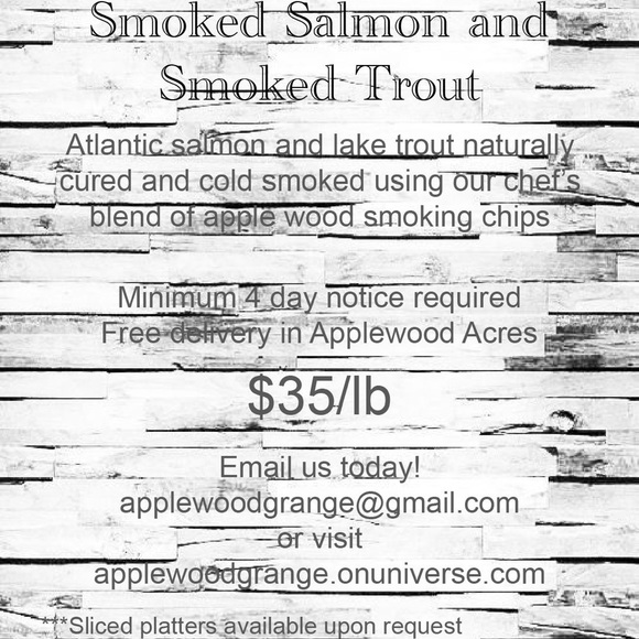 Smoked Atlantic Salmon or Ontario Lake Trout - Picture 2 of 2